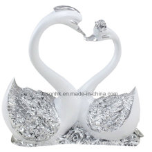 Silver Goose Love Goose for Wedding Decoration